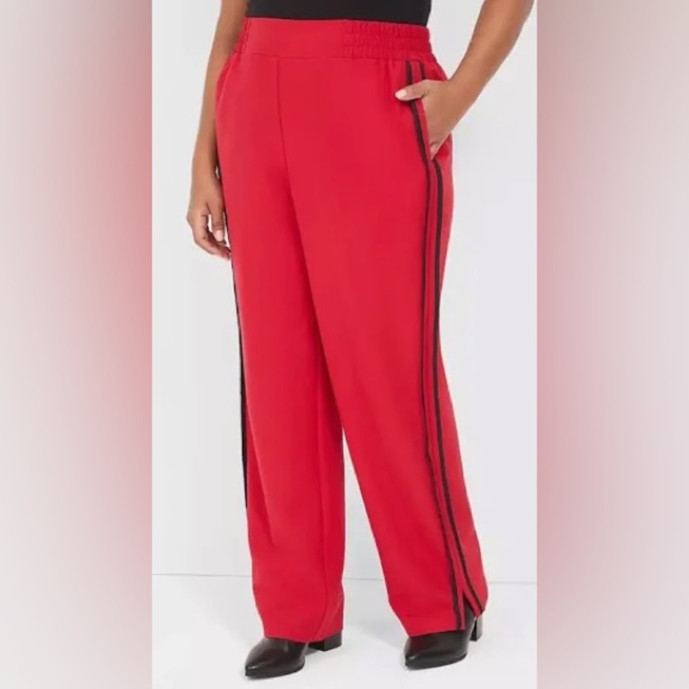 The perfect drape straight pant mid rise. LANE BRYANT SIZE 18
